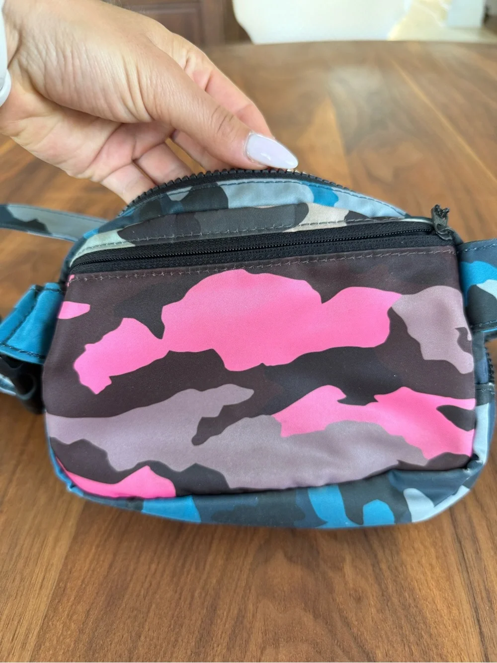 Lululemon Everywhere Belt Bag 1L Blue Camo Crossbody Fanny Pack